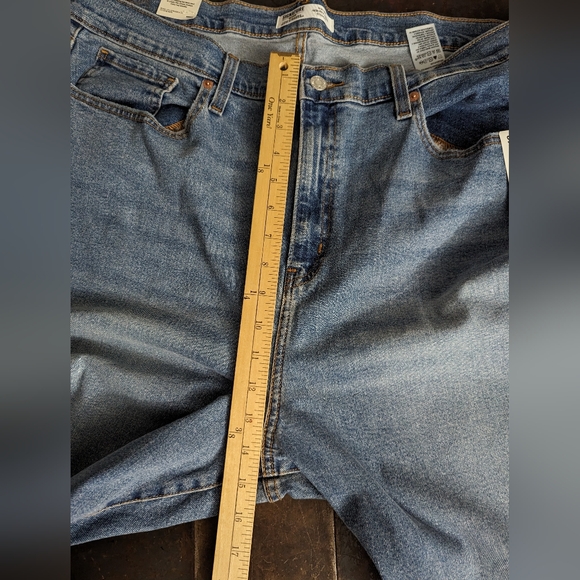 NWT Levi Strauss High-rise Loose Straight Jeans, Size 22 - Picture 10 of 12